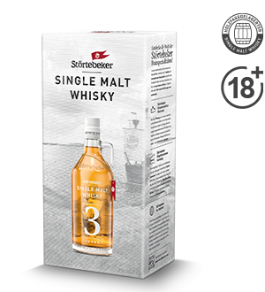 Störtebeker Single Malt Whisky Klassik 3J. 0,5l (Geschenkkarton)