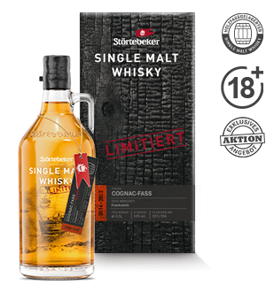 Störtebeker Single Malt Whisky Cognac-Edition 0,5l